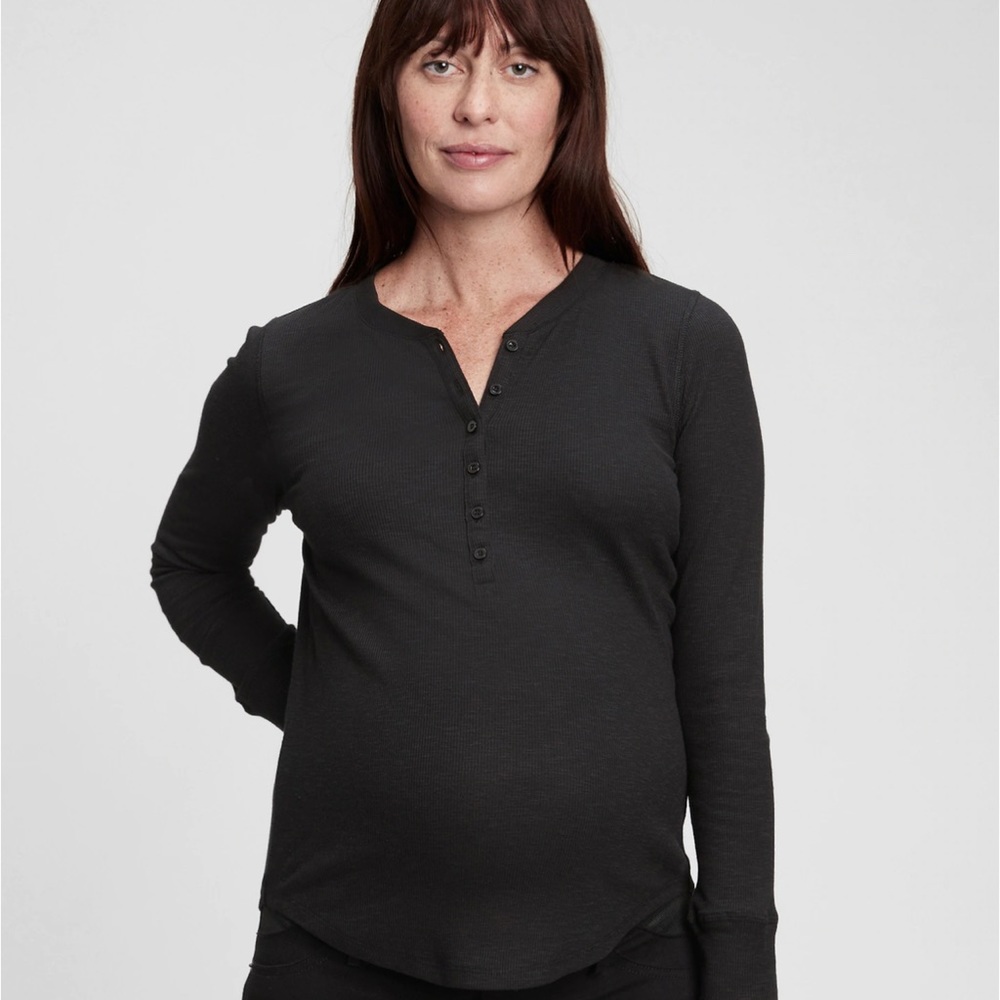 Gap Maternity Henley Shirt